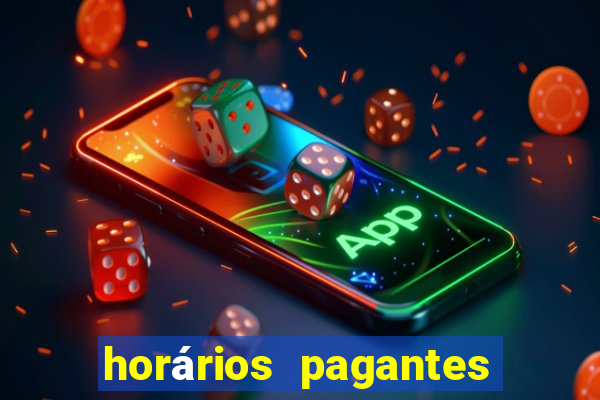 horários pagantes pg soft