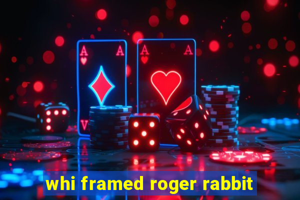 whi framed roger rabbit