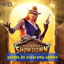 garoto de programa santos