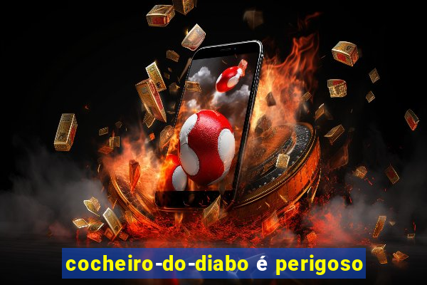 cocheiro-do-diabo é perigoso