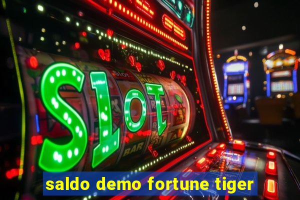 saldo demo fortune tiger