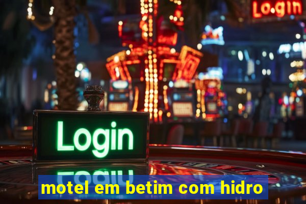 motel em betim com hidro