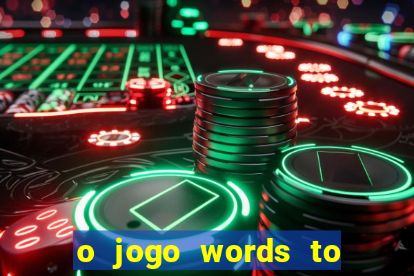 o jogo words to win paga mesmo