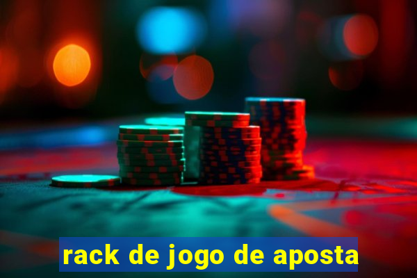 rack de jogo de aposta